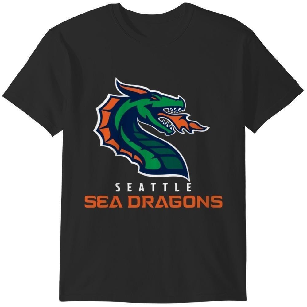 Seattle Dragons Football Team Fan Graphic T-Shirt